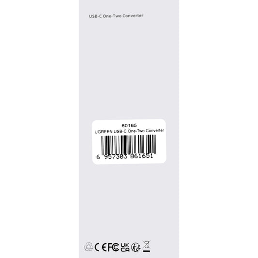 USB-C - USB-C to USB-C / USB-C Audio Adapter UGREEN CM232, Gray