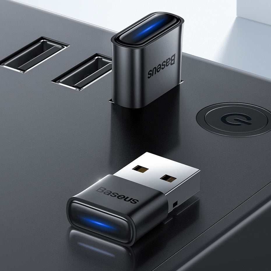 Baseus BA04 Bluetooth USB Adapter, Black ZJBA0000000001