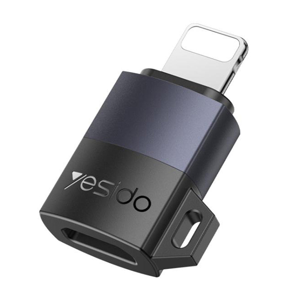 MicroUSB - Lightning Data and Charging Adapter Yesido GS30, Gray