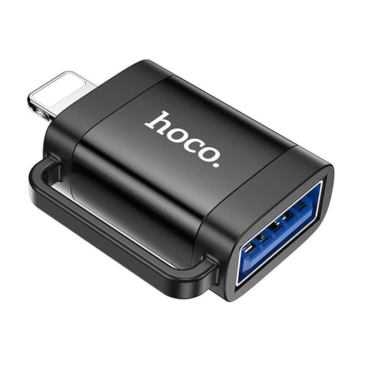 OTG Lightning - USB-A HOCO UA31A Adapter, Black