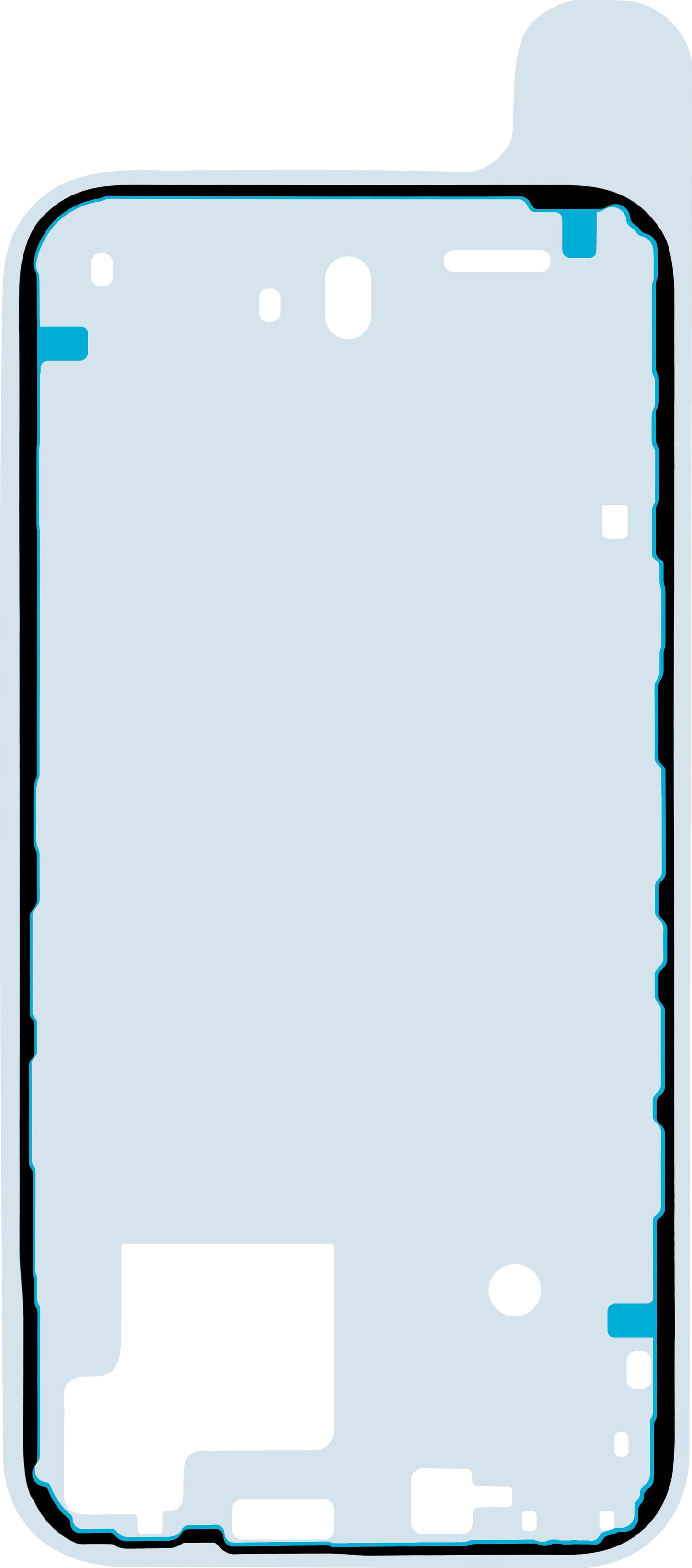 Apple iPhone 14 Plus Display Adhesive, Service Pack 923-08093