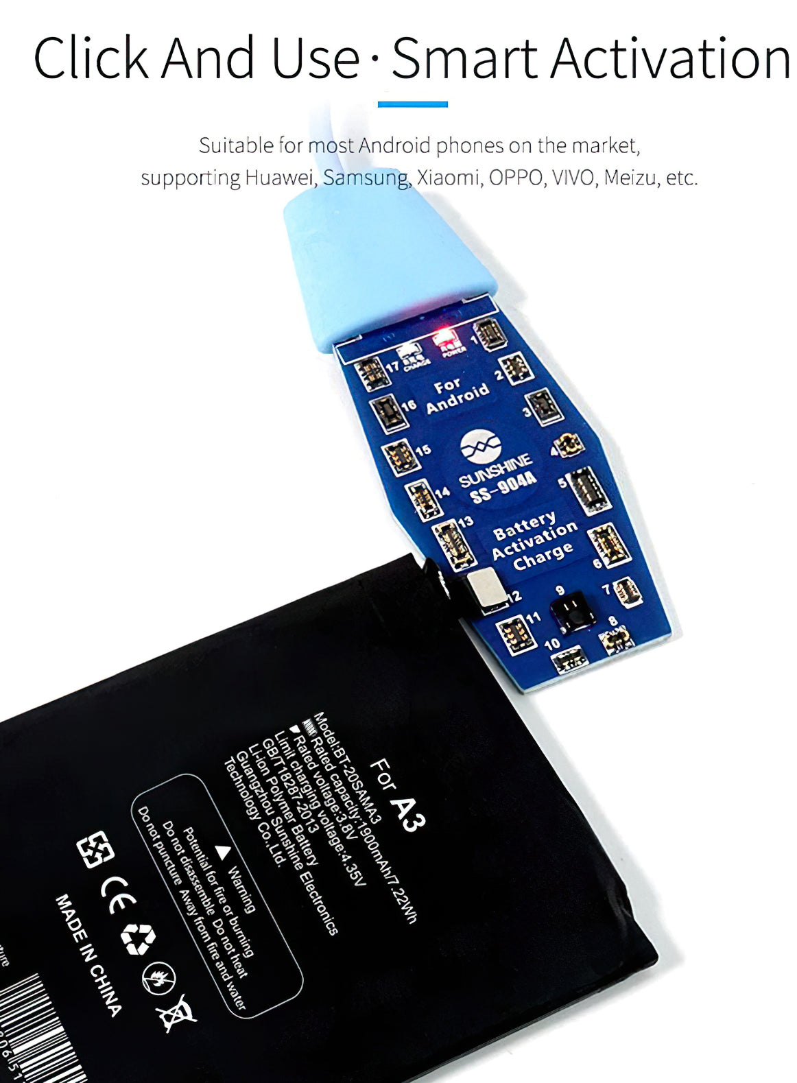 Sunshine SS-904A Power Supply Board for Android Series