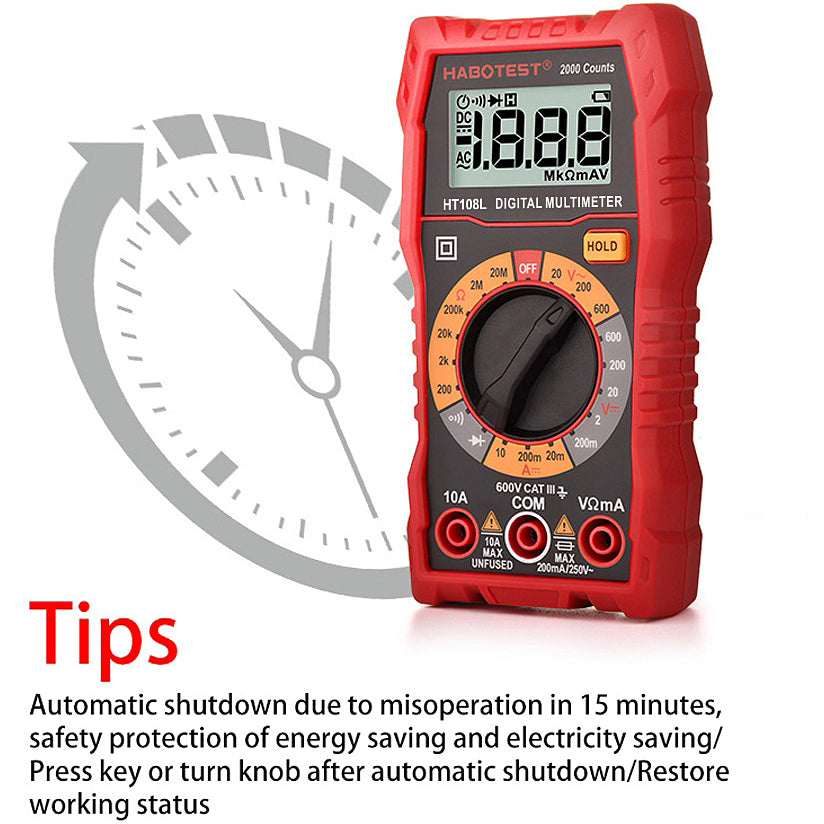 Habotest HT108L Digital Habotest Meter
