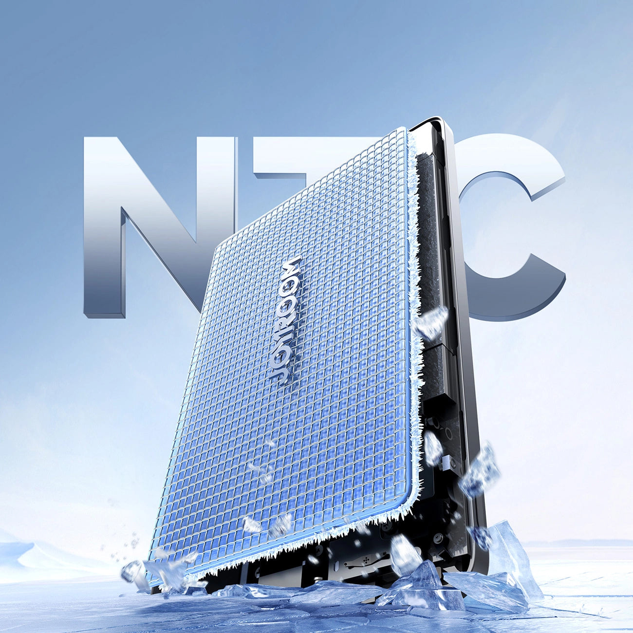 Joyroom JR-PBM08 Wireless External Battery, 5000mAh, 20W, PD + FQI, 1 x QI - 1 x USB-C, Grey