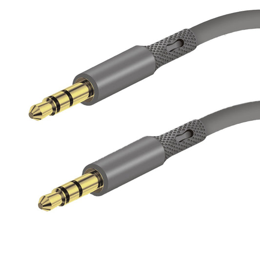 Audio Cable 3.5mm - 3.5mm Techsuit AC3 SoundFlex, 1m, Grey