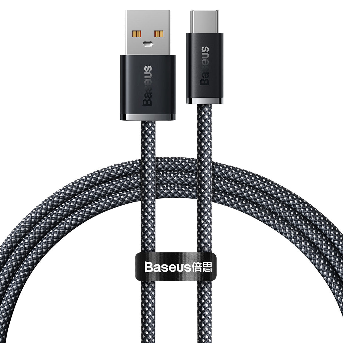 Data and Charging Cable USB-A - USB-C Baseus Dynamic Series, 100W, 1m, Grey CALD000616
