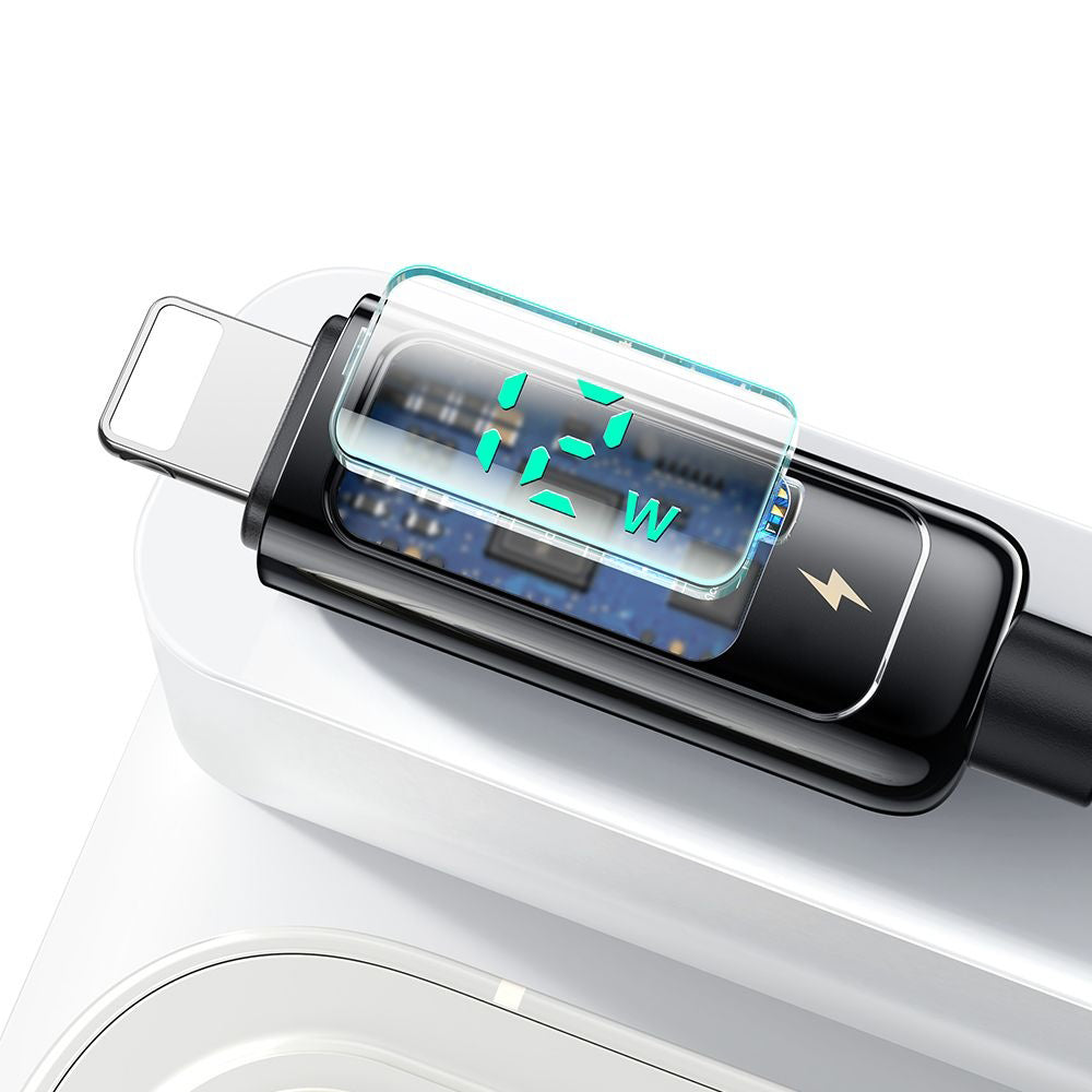 USB-A to Lightning McDodo CA-9940 Data and Charging Cable, 12W, 1.2m, Black