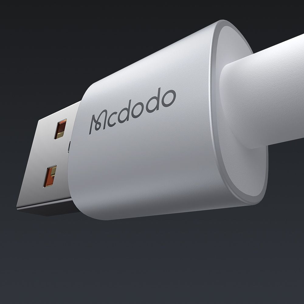 USB-A to USB-C Data and Charging Cable McDodo CA-6892, 66W, 1.2m, White
