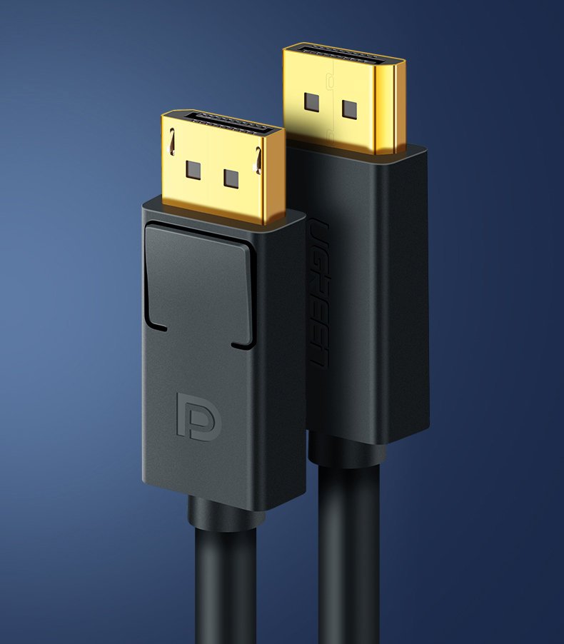 UGREEN DP102 Video Cable, DisplayPort - DisplayPort, 4K, 1.5m, Black