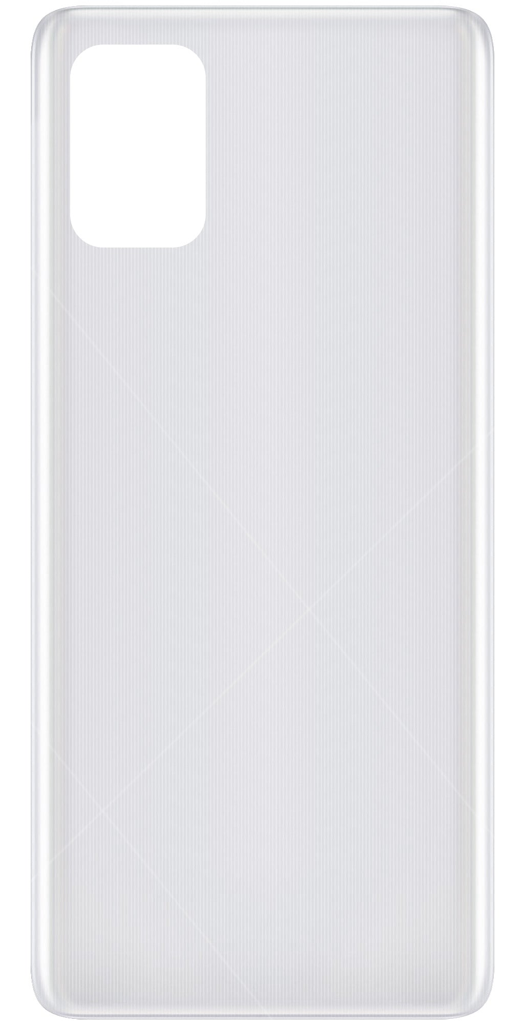 Battery Cover compatible with Samsung Galaxy A71 A715, Silver