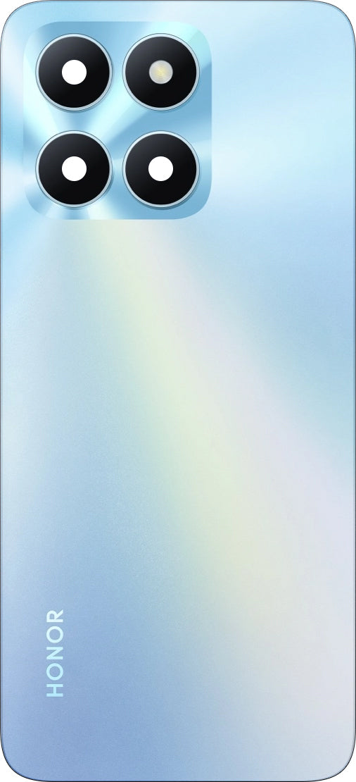 Honor X6a Battery Cover, Blue (Sky Silver), Service Pack 9707AASH