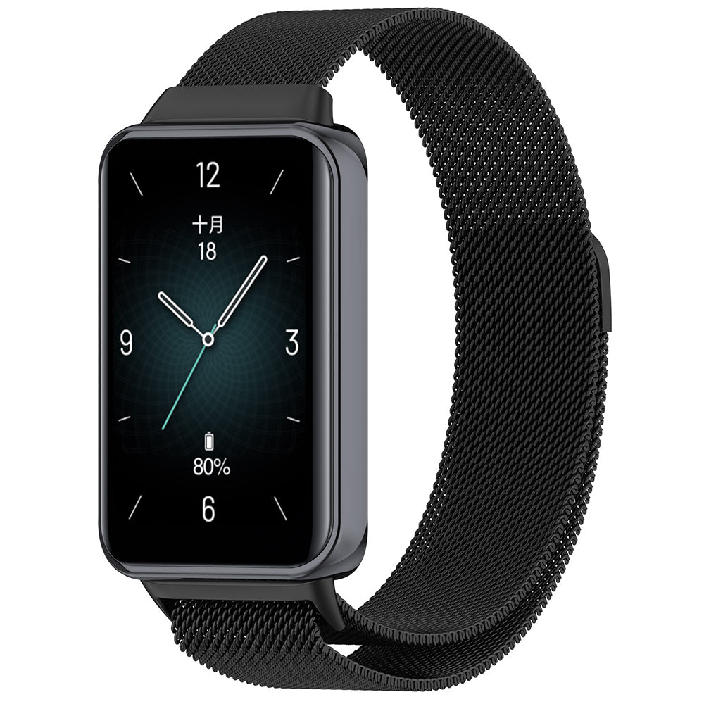Techsuit W009 Strap for Honor Band 9, Black