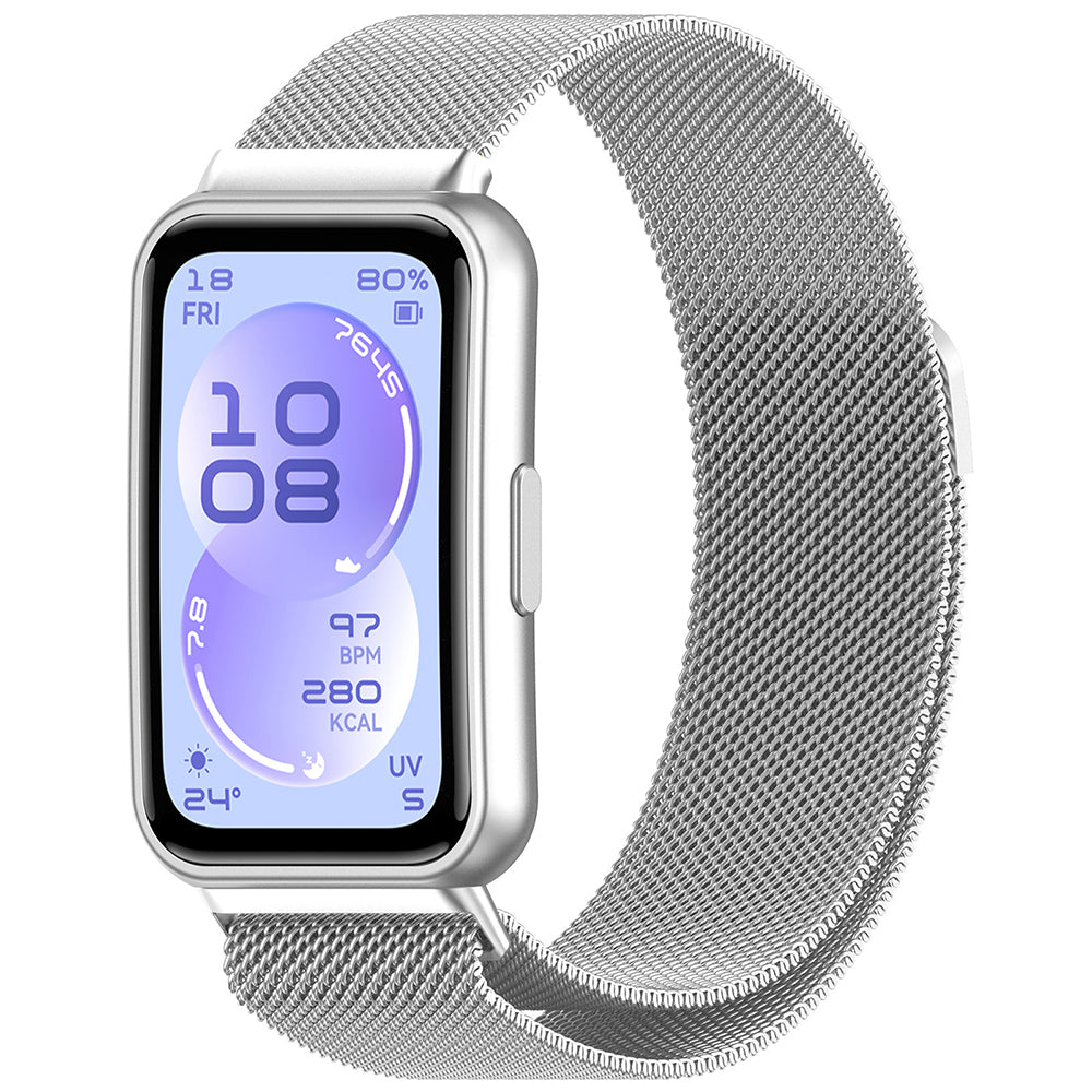Techsuit W009 Strap for Huawei Band 11 / 11 Pro, Silver