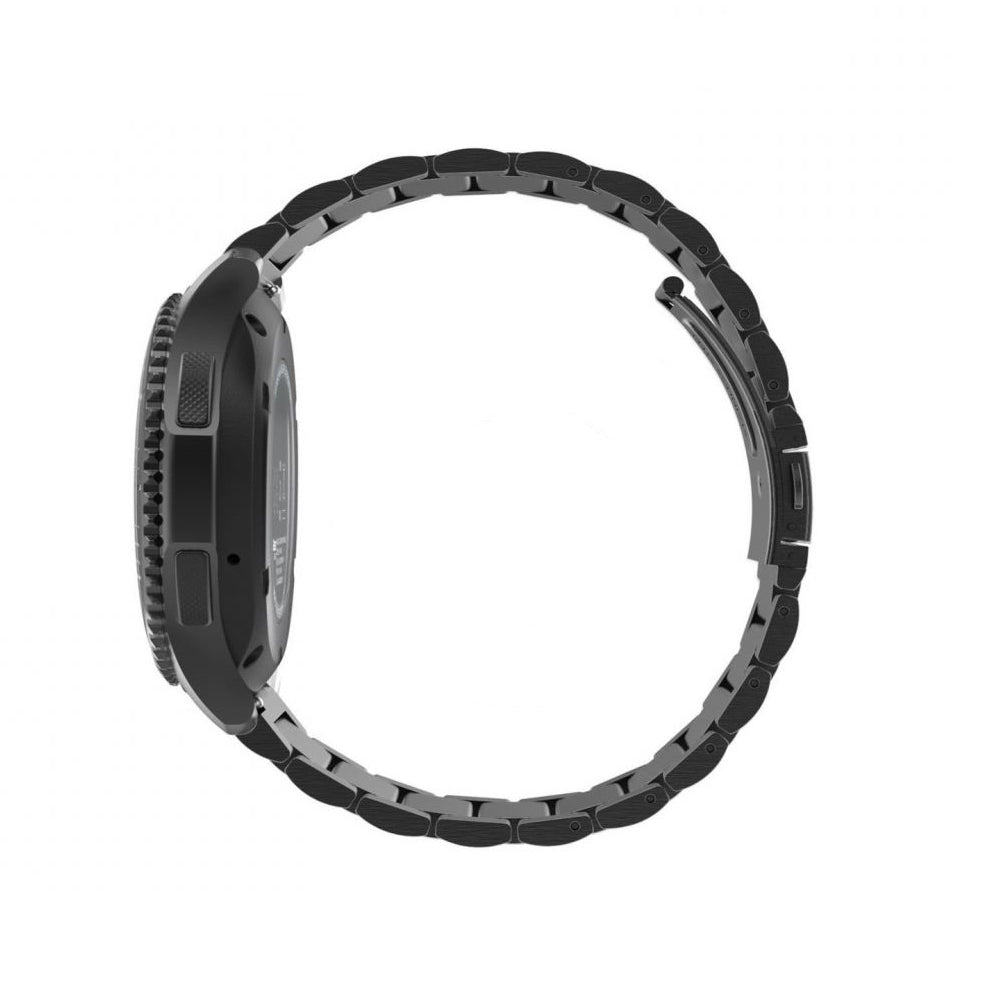 Techsuit W010 Strap for Huawei Watch / Garmin Watch Series, 18mm, Black