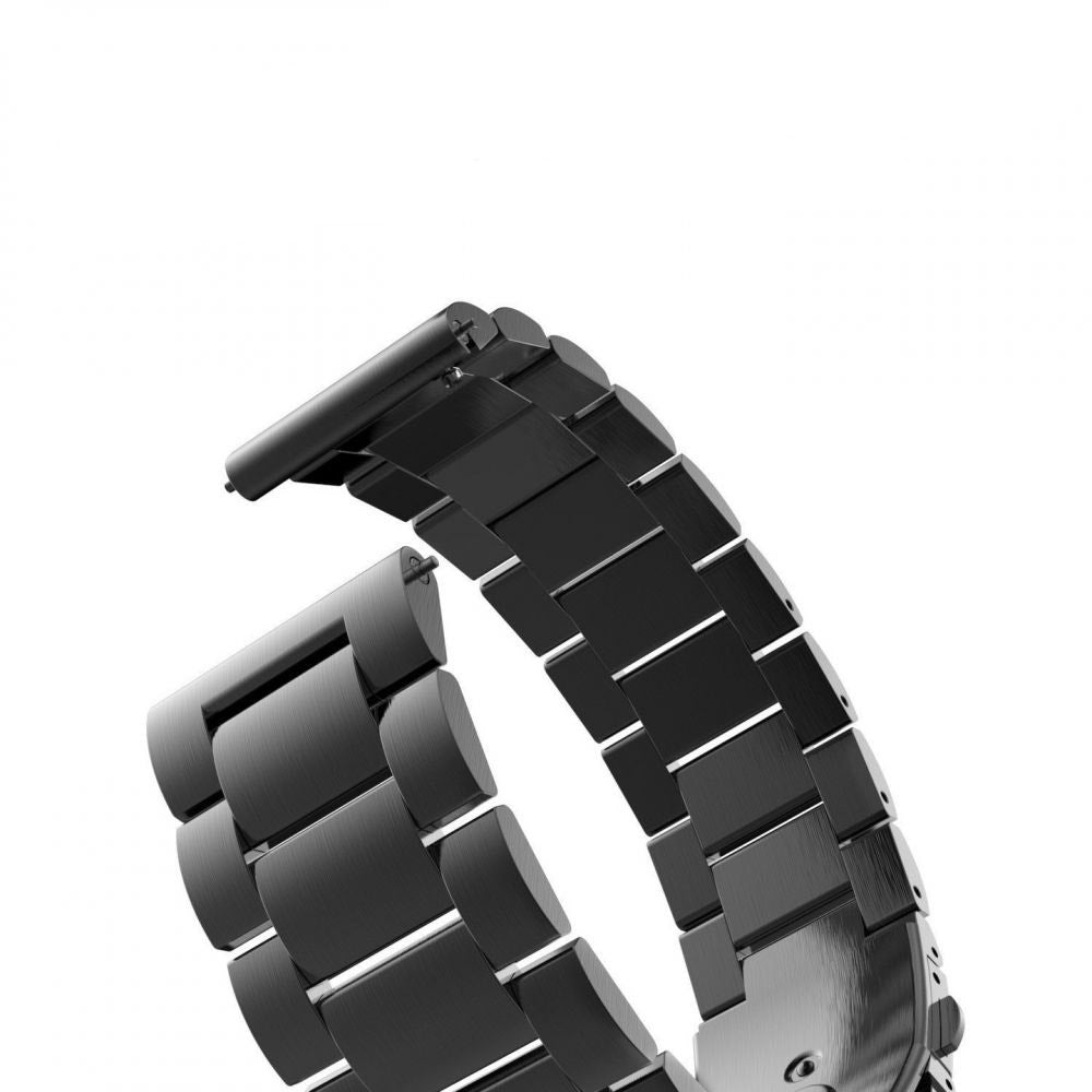 Techsuit W010 Strap for Samsung Galaxy Watch / Huawei Watch Series, 20mm, Black