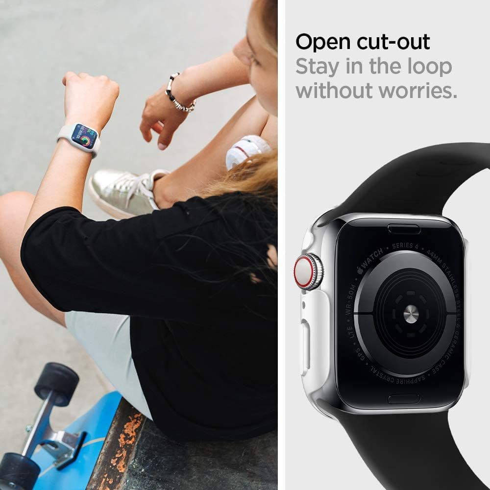 Techsuit W031 Strap for Apple Watch 42mm / 41mm / 40mm / 38mm Series, Black