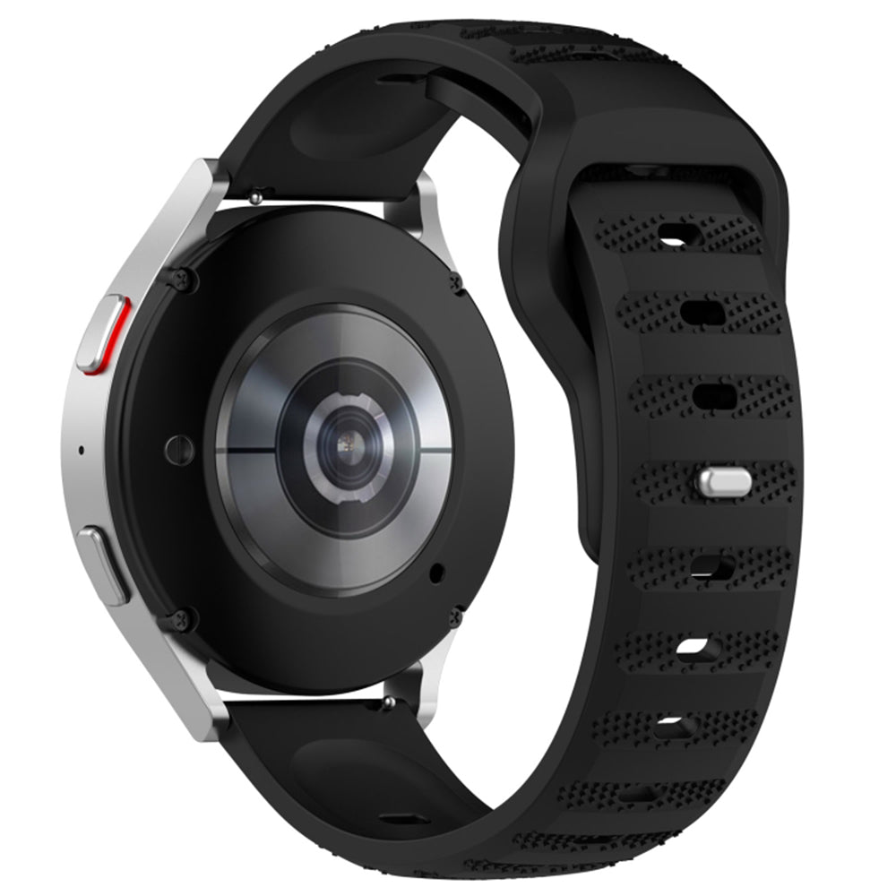 Techsuit W050 Strap for Samsung Galaxy Watch / Huawei Watch Series, 20mm, Black
