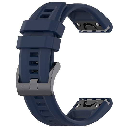 Techsuit W060 Strap for Garmin Instinct / Approach / Fenix Watch Series, 20mm, Navy Blue