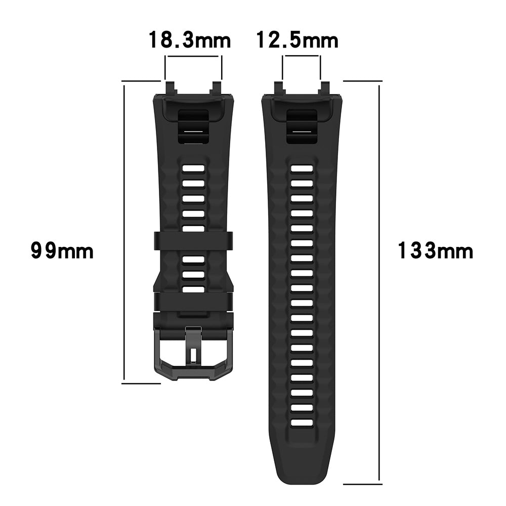 Techsuit W067 Strap for Amazfit T-Rex 2, Dark Green
