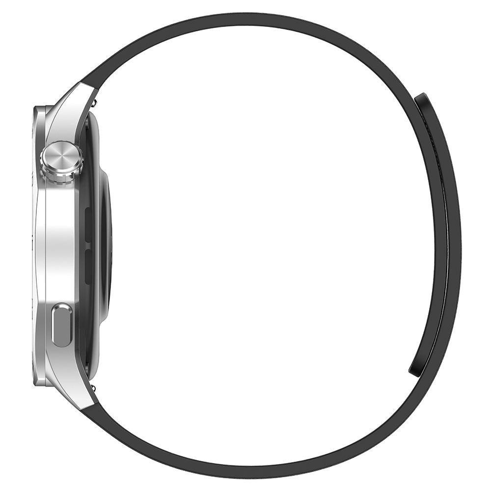 Techsuit W074 Strap for Huawei Watch / Garmin Watch Series, 18mm, Black Orange