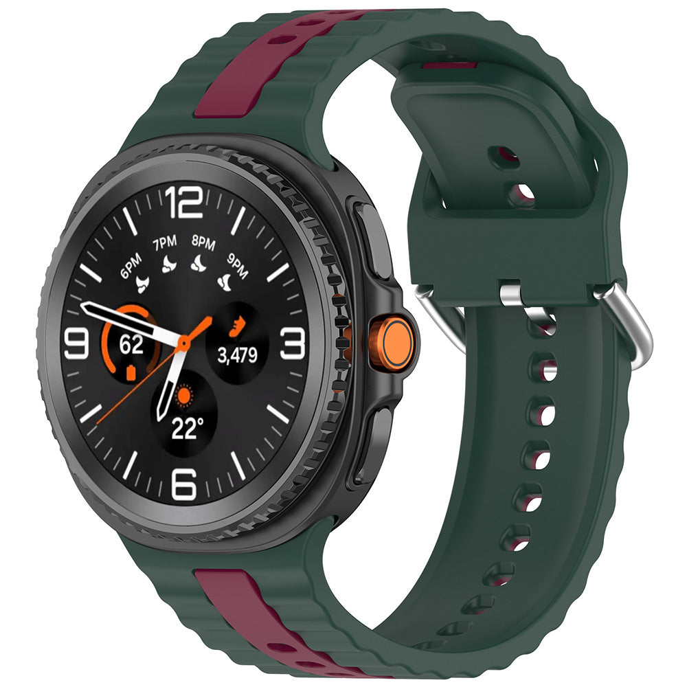 Techsuit W078 Strap for Samsung Galaxy Watch8 / Watch8 Classic Series, Dark Green