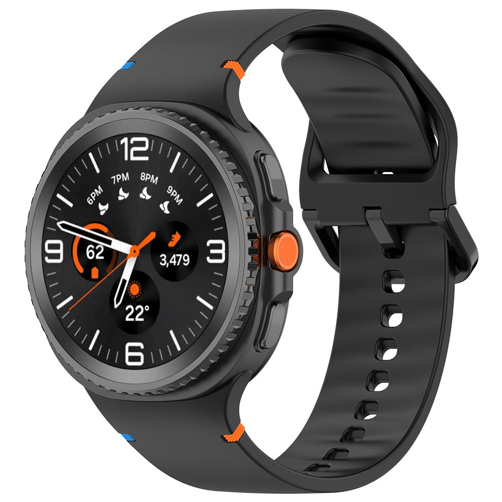 Techsuit W079 Strap for Samsung Galaxy Watch8 / Watch8 Classic Series, Black