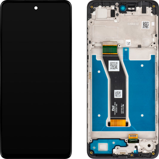 Touchscreen Display Motorola Moto G04, with Frame, Black, Service Pack 5D68C23890