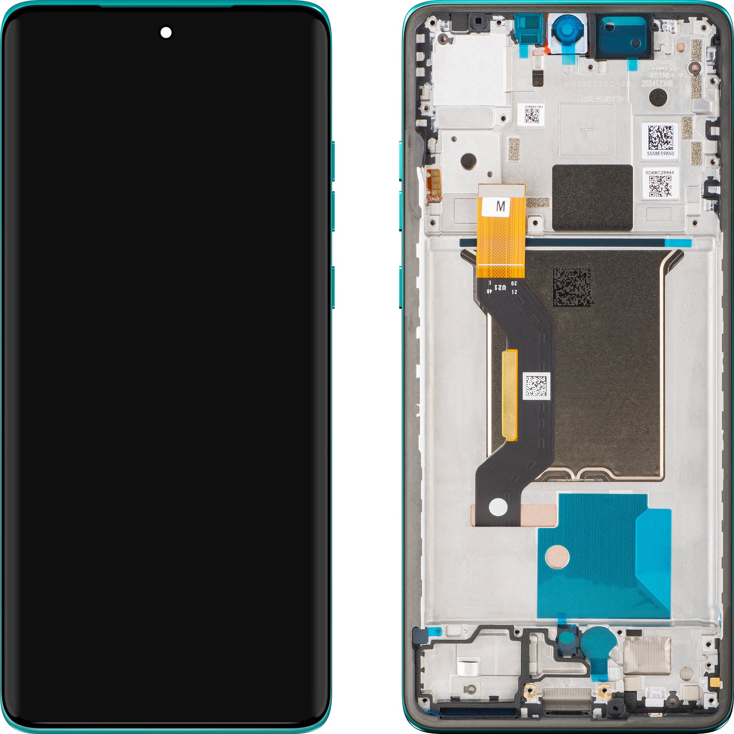 Motorola Edge 60 Fusion Display with Touchscreen, with Frame, Green (Pantone Amazonite), Service Pack 5D68C29879