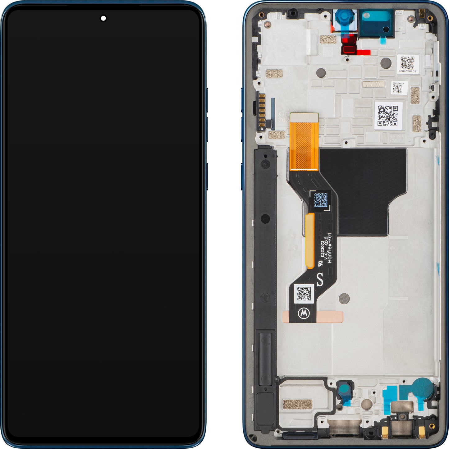 Motorola Moto G Stylus 5G (2025) Display with Touchscreen, with Frame, Navy Blue (Gibraltar Sea), Service Pack 5D68C29806