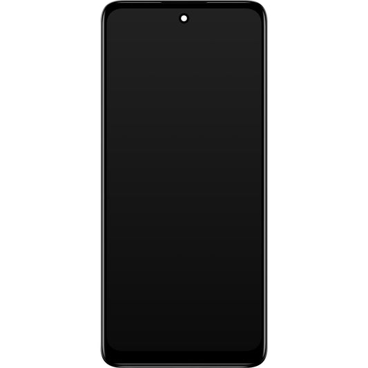 Motorola Moto Moto E32s / E22s Touchscreen Display with Frame, Black, Service Pack 5D68C20795
