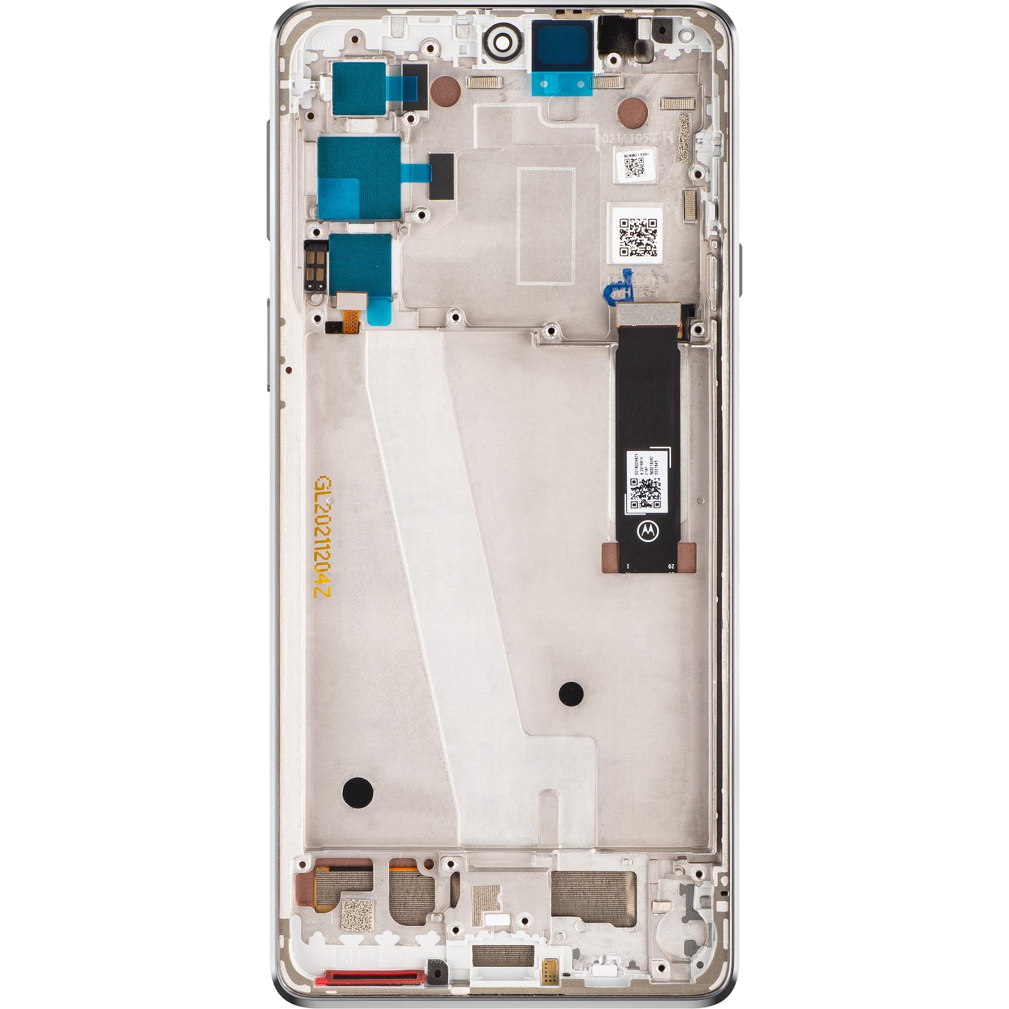Motorola Edge 20 Touchscreen Display, with Frame, Frosted White, Service Pack 5D68C19194
