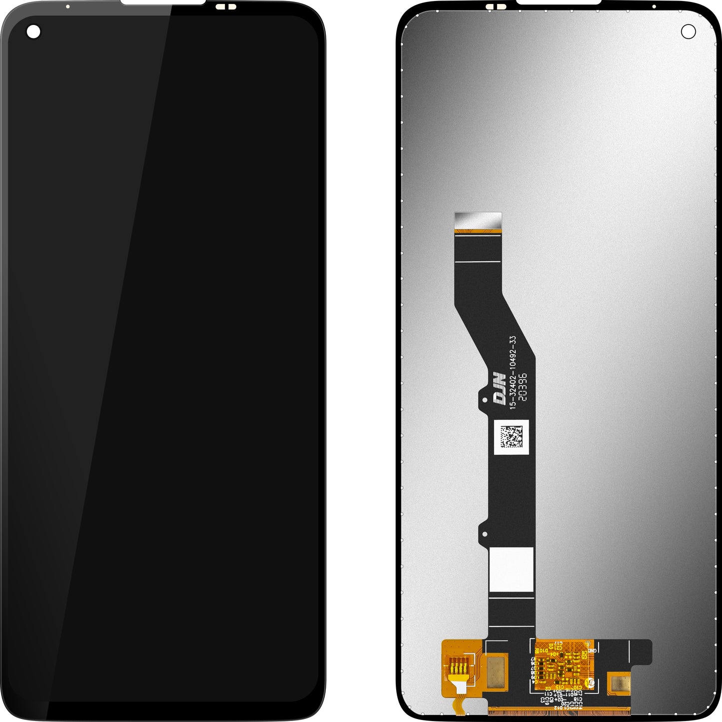 MP Touchscreen Display compatible with Motorola Moto G9 Plus