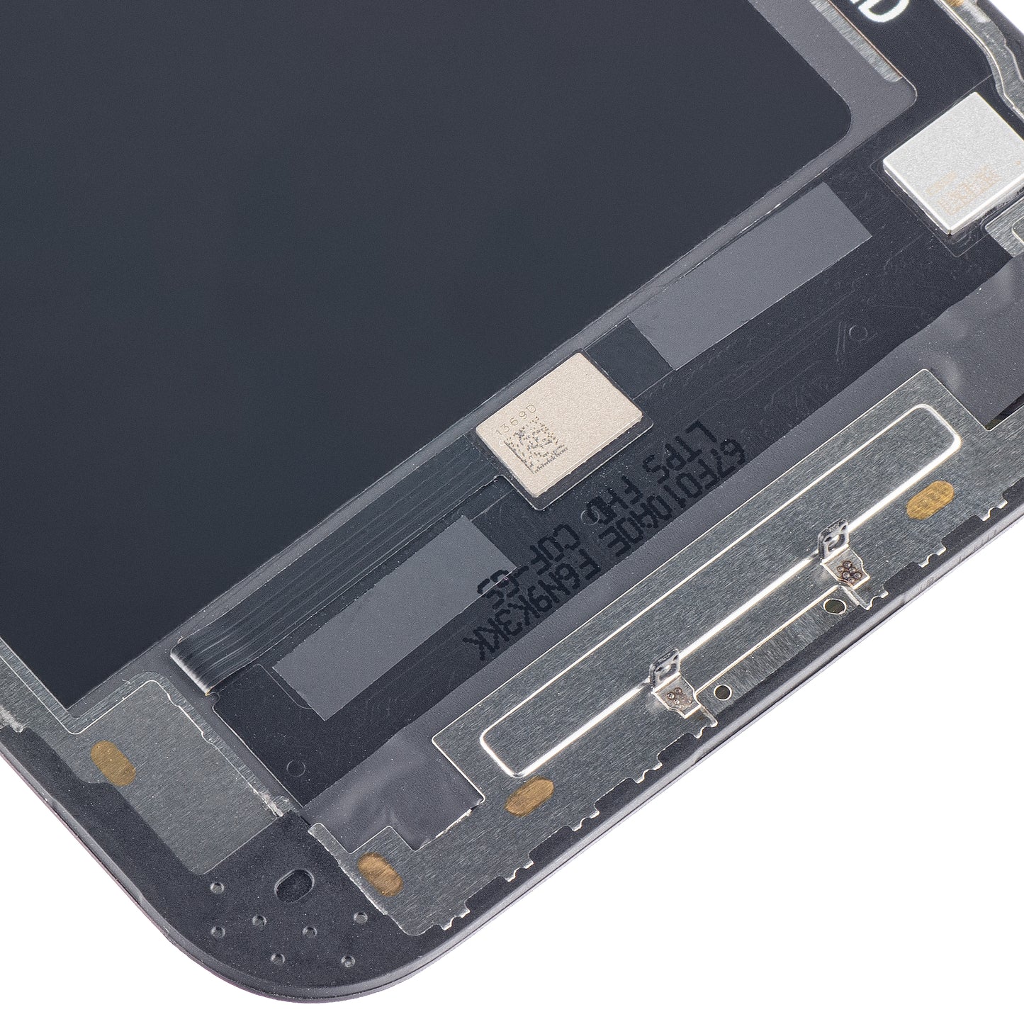 ZY Touchscreen Display for Apple iPhone 12 Pro Max, with Frame, In-Cell IC Movable LCD Version, Black