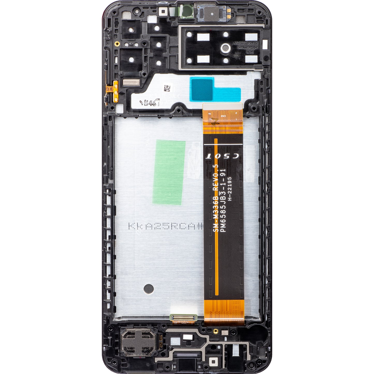 Touchscreen Display Samsung Galaxy A13 A137, with Frame, Black, Service Pack GH82-29228A