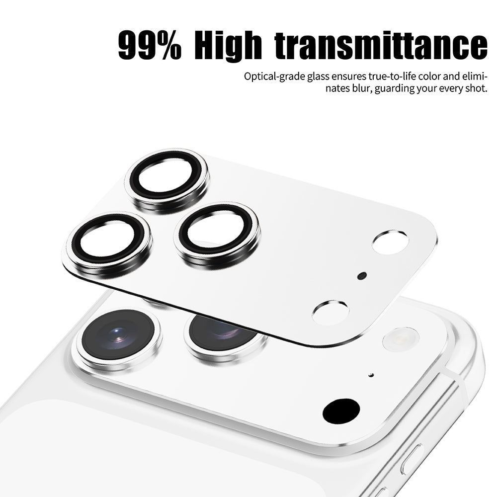 Lito Crown Halo AR + AF Rear Camera Protective Film for Apple iPhone 18 Pro Max, Tempered Glass, Black