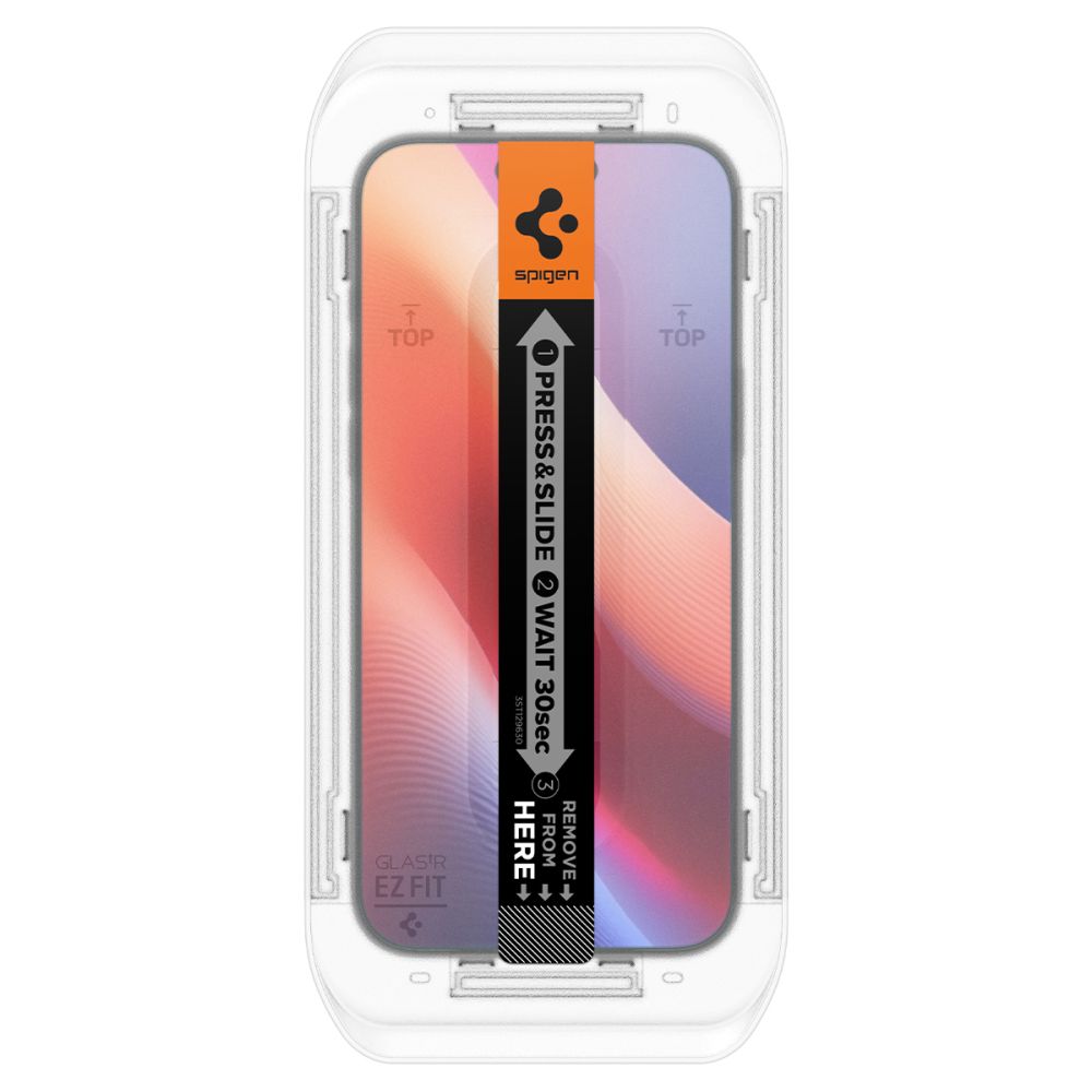 Spigen GlastR EZ FIT Screen Protector for Apple iPhone 16 Pro, Tempered Glass, Full Glue AGL07935
