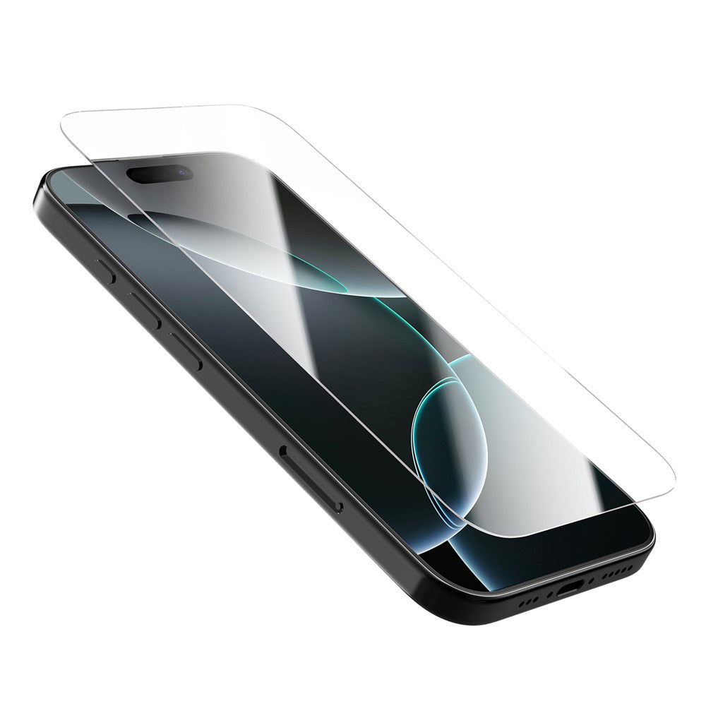 Nillkin H+ Pro Screen Protector with Applicator for Apple iPhone 16, Tempered Glass, Full Glue