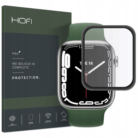 Protective Case HOFI PRO+ for Apple Watch 45mm Series, Plastic, Black HOFI161BLK
