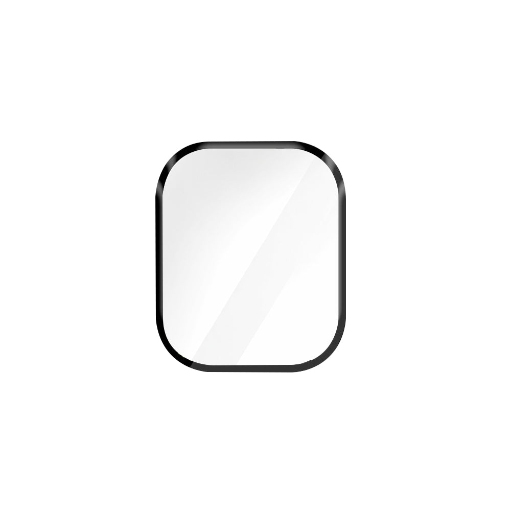 Techsuit Nano Flex Protection Film for Apple Watch Ultra Series, Set of 2 Pieces, Plastic, Black
