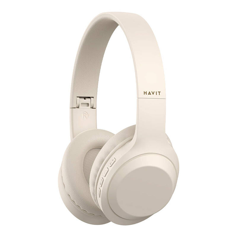Handsfree Bluetooth HAVIT H628BT, A2DP, Beige
