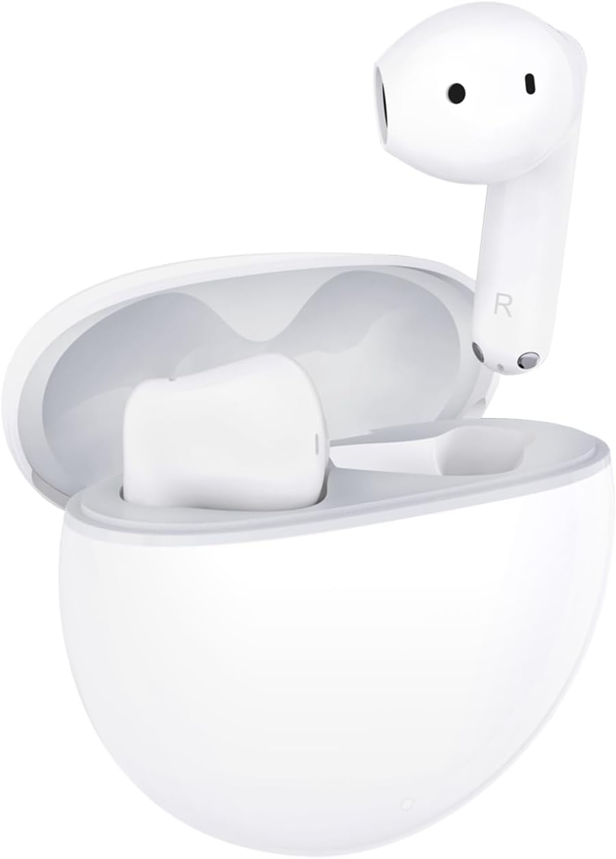 Handsfree Bluetooth Honor Choice X7e, TWS, ANC, White 5504ABHF