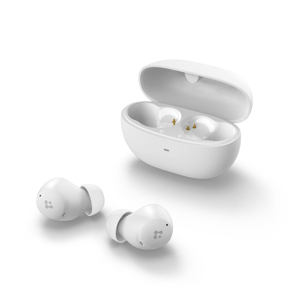 Handsfree Bluetooth Spigen SA2401, TWS, ANC, White ASD07963