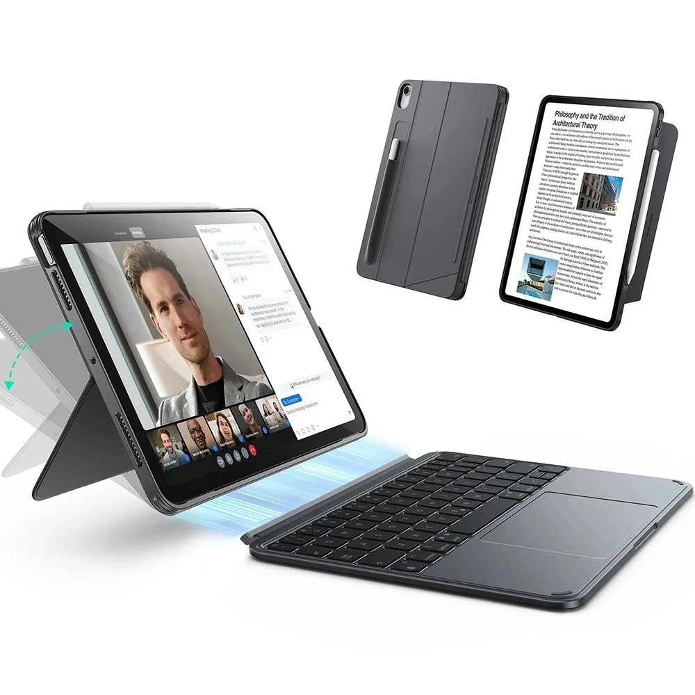 Keyboard Case for Apple iPad Air 13 (2025) / Air 13 (2024), ESR, Shift, Gray