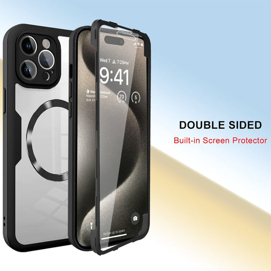 MagSafe Case for Apple iPhone 17, Techsuit, ColorVerse 360, Pink