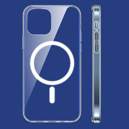 MagSafe Case for Apple iPhone 14, Techsuit, Pro, Transparent