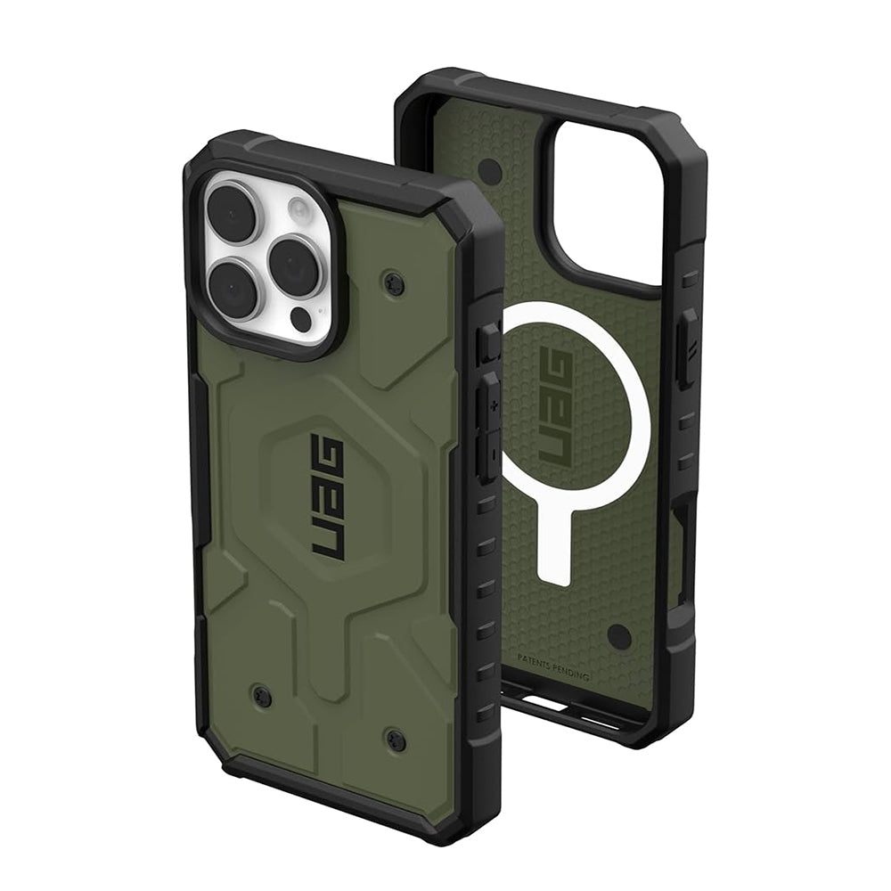 MagSafe Case for Apple iPhone 16 Pro, Urban Armor Gear, Pathfinder, Green