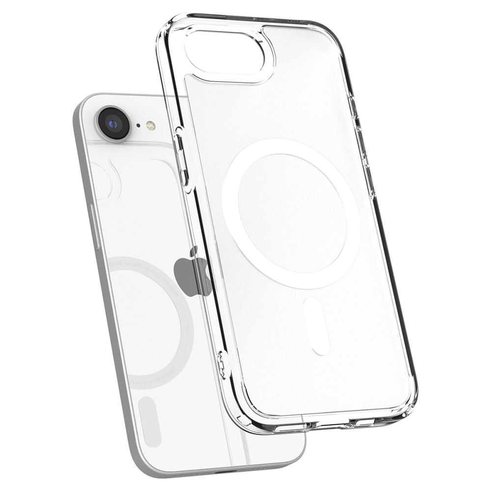 MagSafe Case for Apple iPhone 17e / 16e, Spigen, Ultra Hybrid, Frosted White