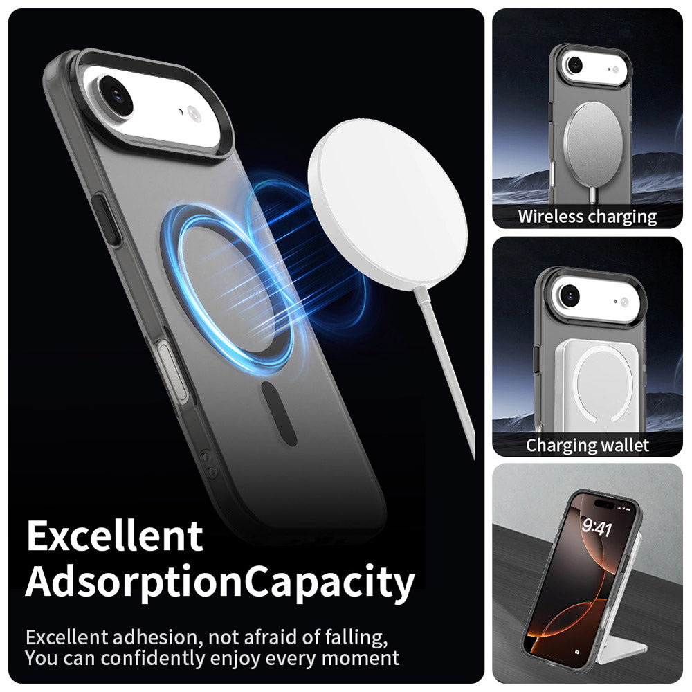 MagSafe Case for Apple iPhone 17 Air, Techsuit, CandyCase, Black