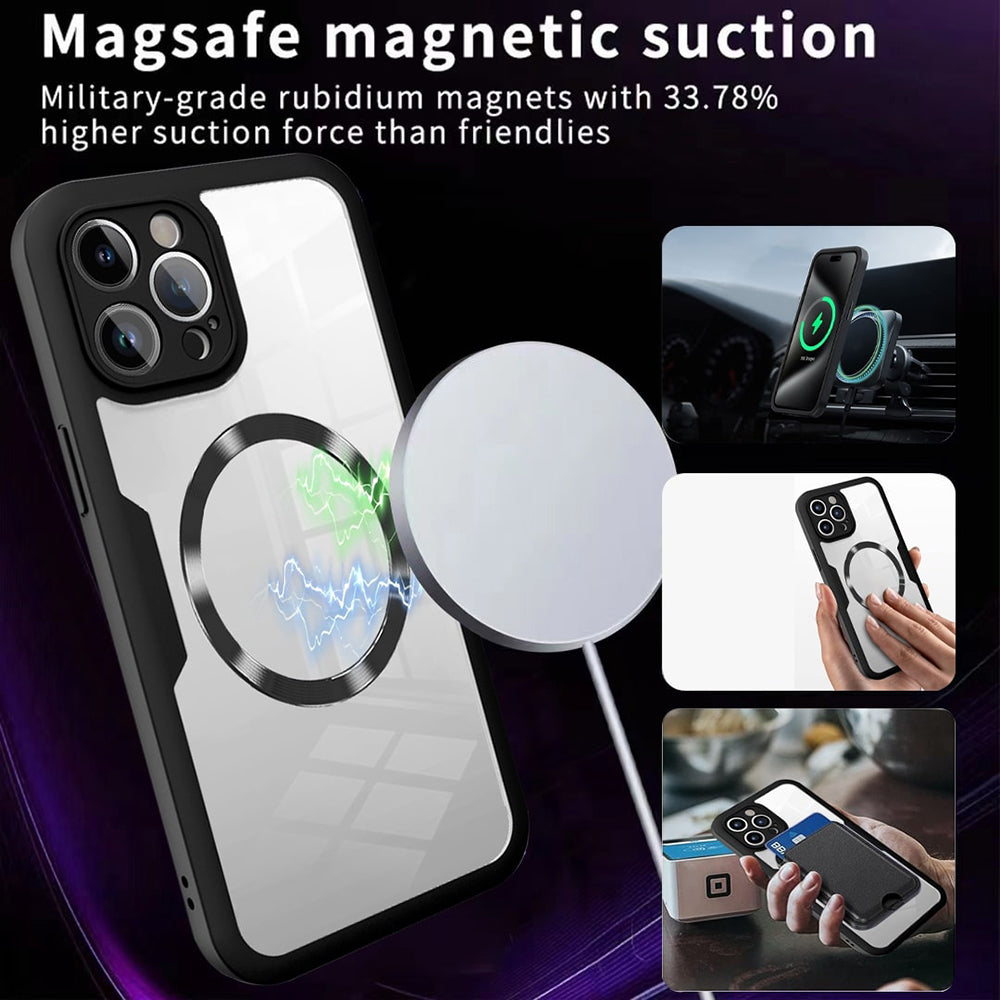 MagSafe Case for Apple iPhone 17 Air, Techsuit, ColorVerse 360, Blue
