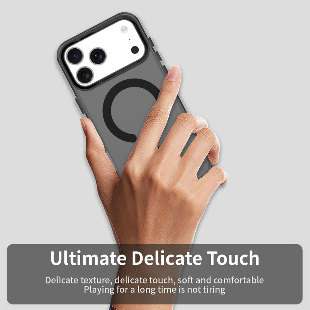 MagSafe Case for Apple iPhone 17 Pro Max, Techsuit, CandyCase, Black